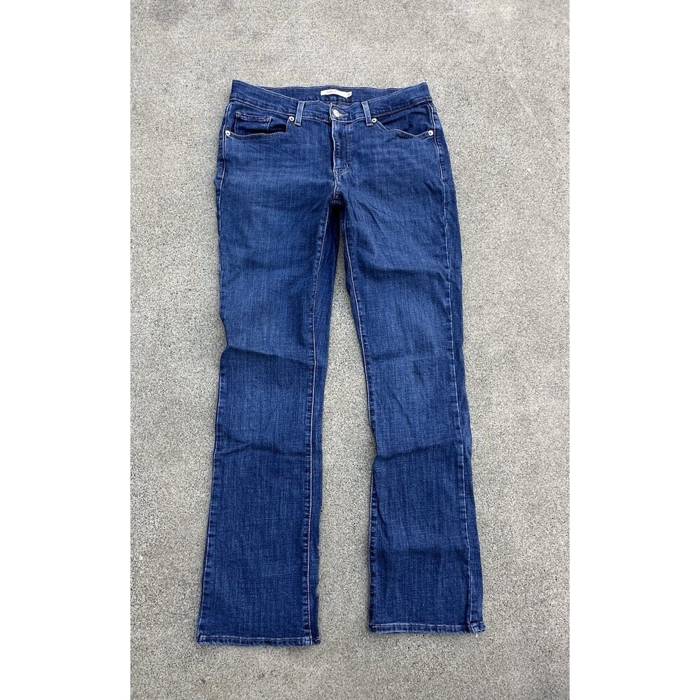 Levis Women’s Classic Bootcut Medium Wash Denim Stretch Jeans Size 10 32x32